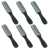 Kuber Industries Hair Brush | Flexible Bristles Brush | Hair Brush with Paddle | Straightens & Detangles Hair Brush | Suitable For All Hair Types | 6 Piece | C19-BLK-S | Small | Pack of 3 | Black